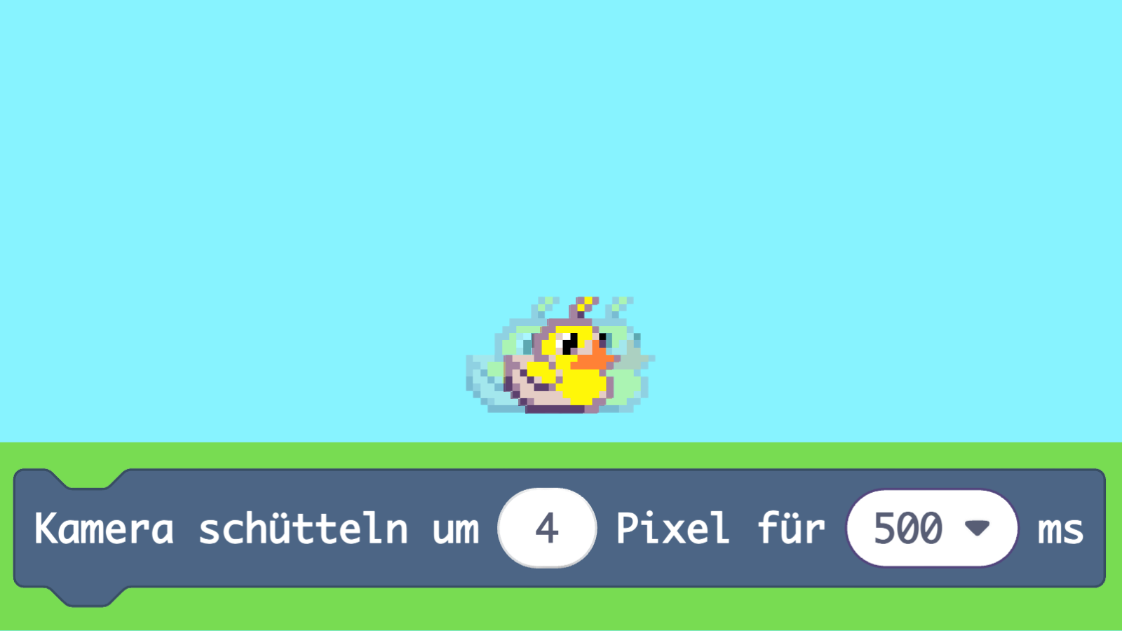 Kamera schütteln