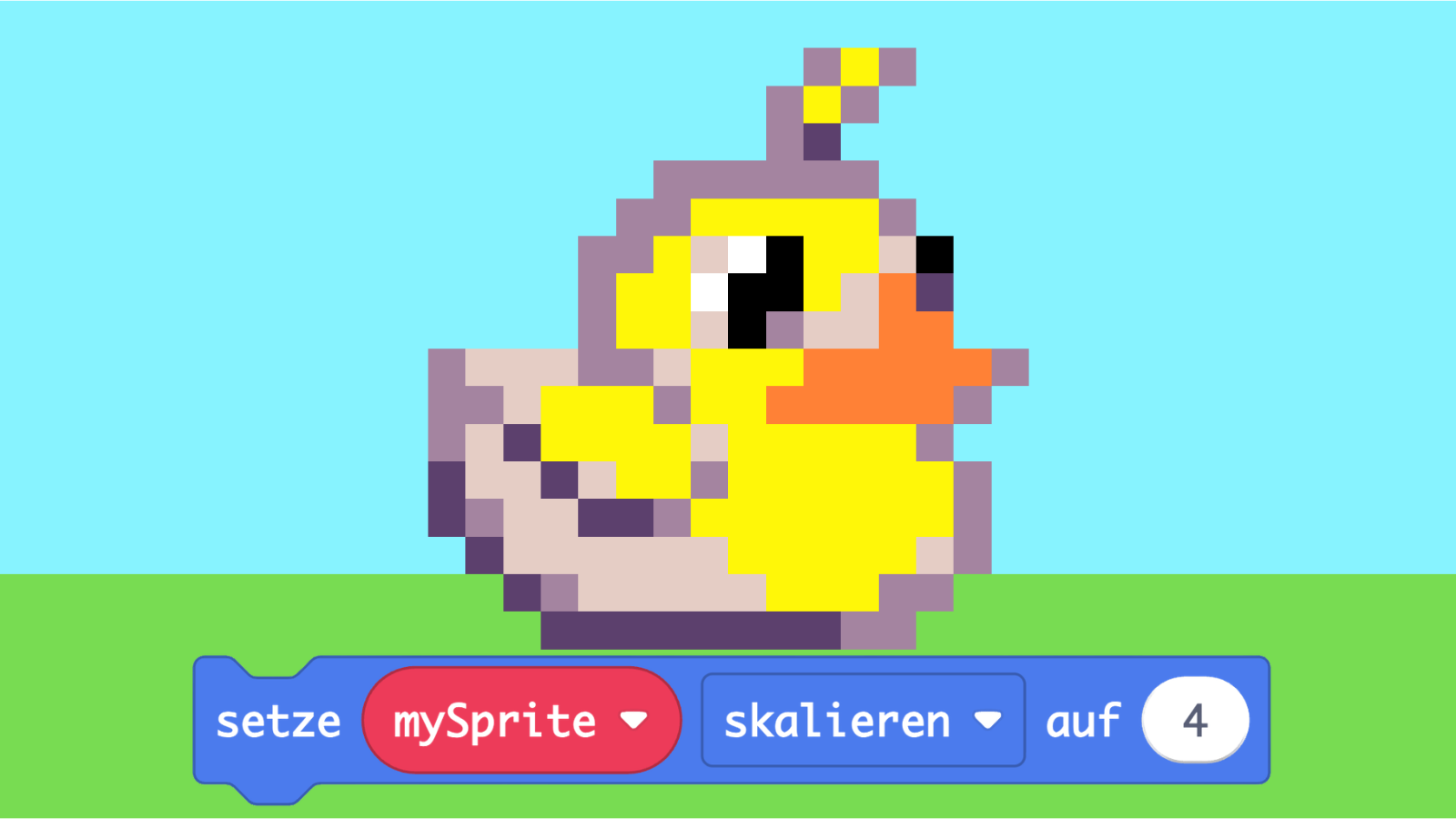 Sprite-Eigenschaft setzen